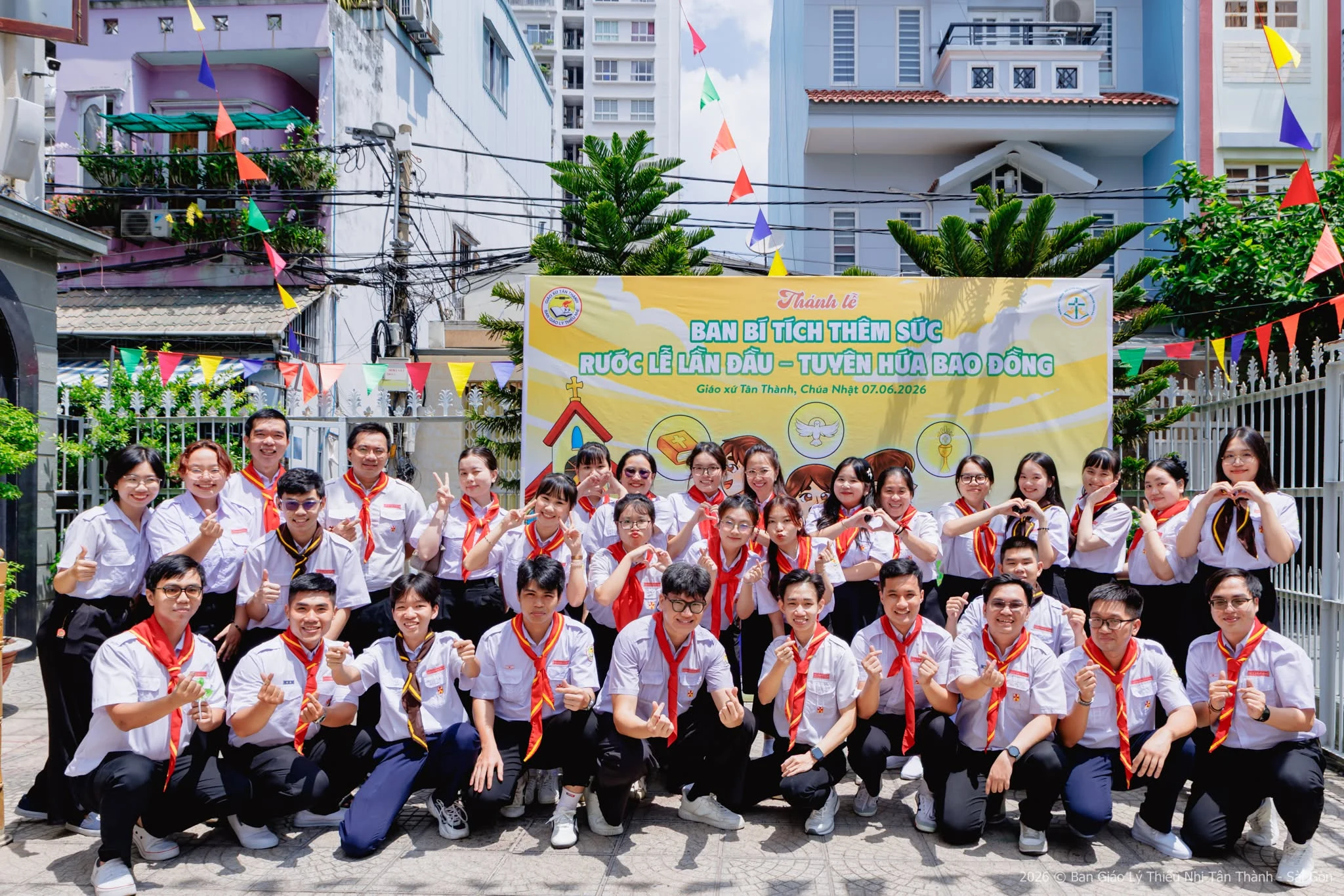 Khoảnh khắc sinh hoạt Xứ Đoàn Giêrônimô