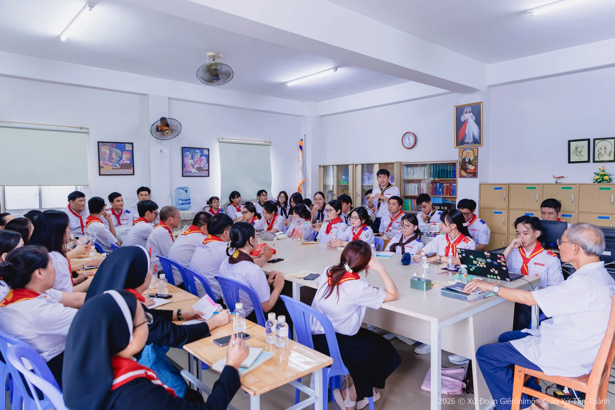 Khoảnh khắc sinh hoạt Xứ Đoàn Giêrônimô